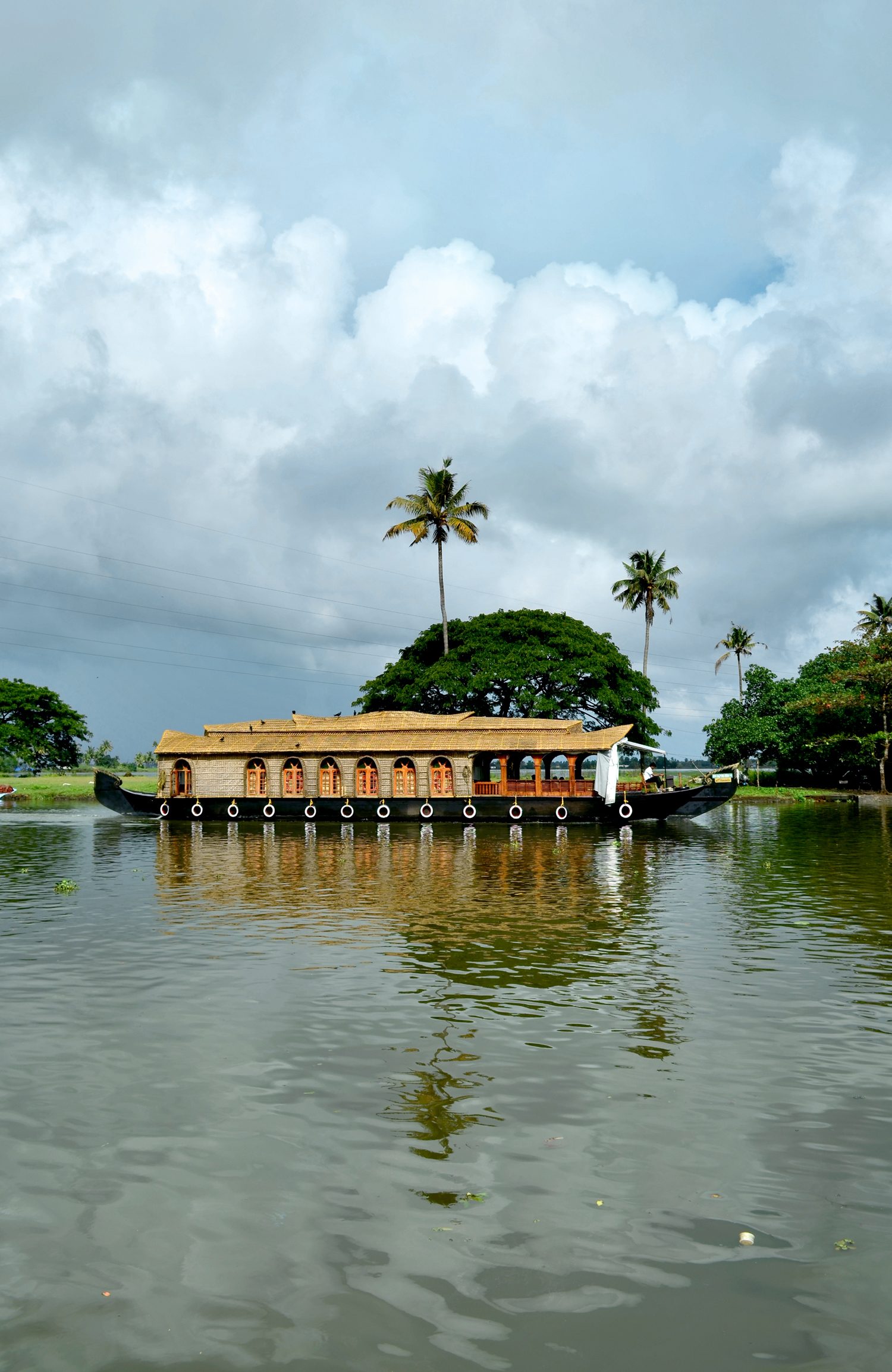 Backwater boat